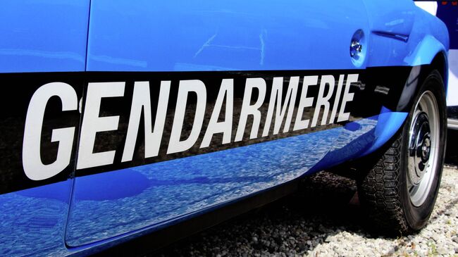 Автомобиль французской жандармерии