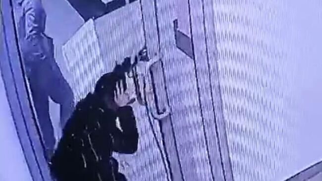 Кадр записи камеры видеонаблюдения