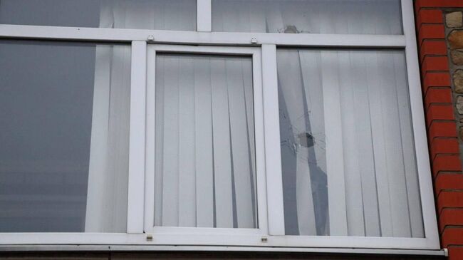 Последствия обстрела со стороны ВСУ в Курской области