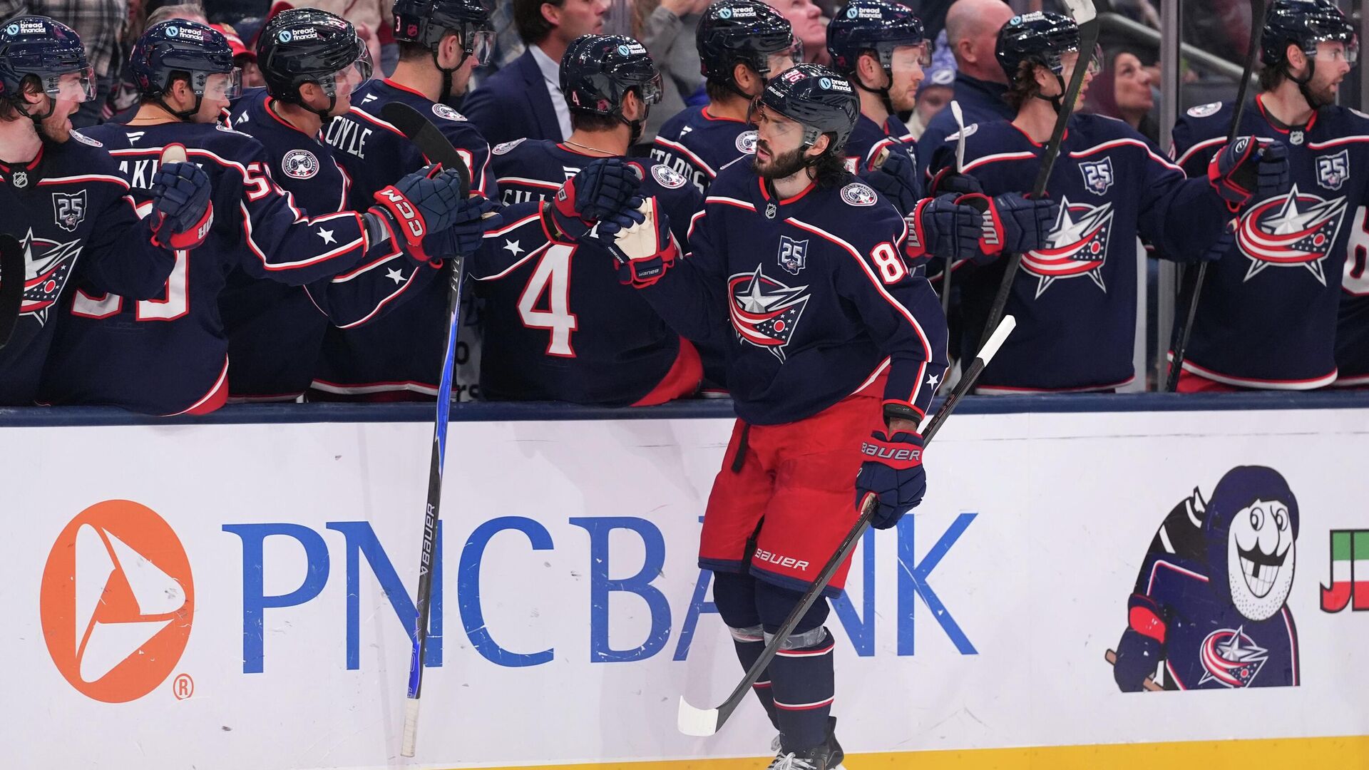 Хоккеист Коламбус Блю Джекетс Кирилл Марченко Хоккеист Коламбус Блю Джекетс Кирилл Марченко - РИА Новости, 1920, 06.11.2025