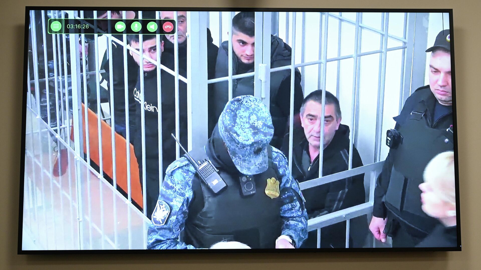 Заседание суда по делу об убийстве 24-летнего байкера Кирилла Ковалева из-за замечания о парковке в Московском городском суде - РИА Новости, 1920, 06.11.2025