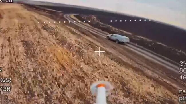 Кадры работы БПЛА в зоне СВО, показанные Рамзаном Кадыровым