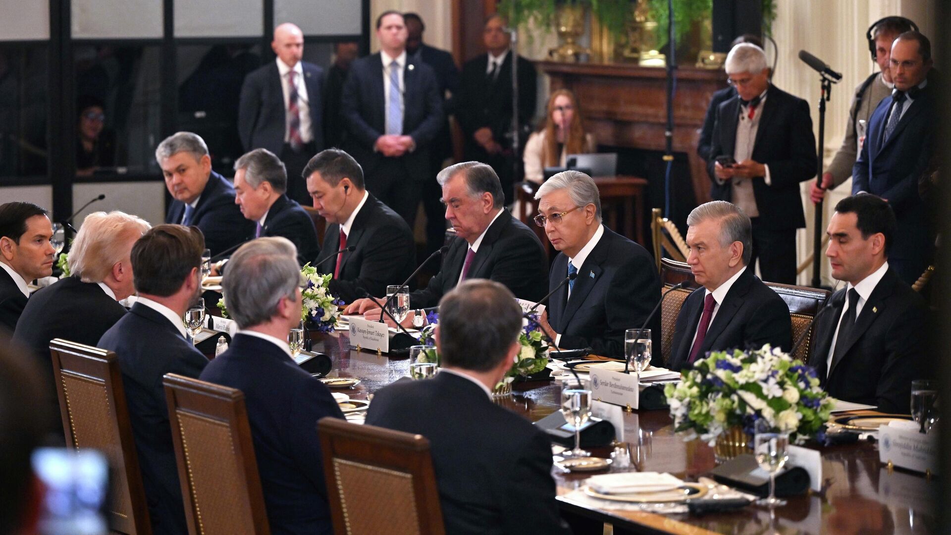 Cаммит Центральная Азия – США в Вашингтоне - РИА Новости, 1920, 11.11.2025