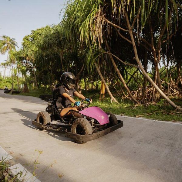На Мальдивах можно заняться картингом На Мальдивах можно заняться картингом