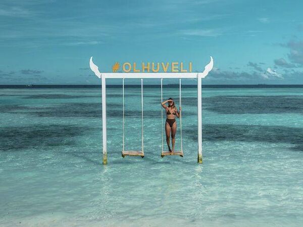 Водные качели Водные качели