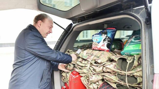 Новая партия гуманитарной помощи отправлена Законодательным Собранием Нижегородской области в зону проведения СВО