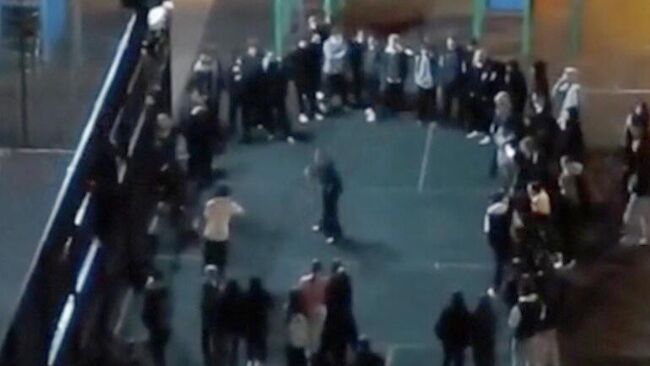 Банда подростков устроила массовую драку на детской площадке в Краснодаре