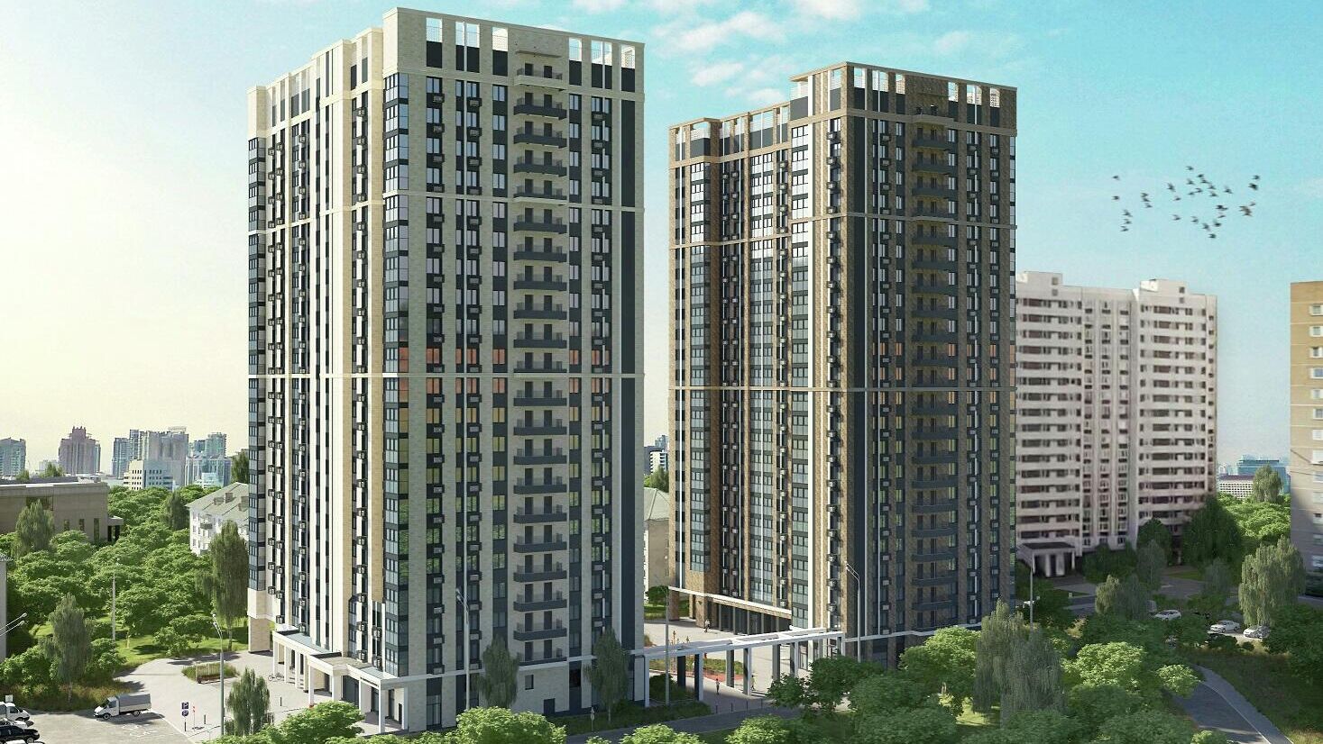 Дом реновации в московском районе Солнцево - РИА Новости, 1920, 07.11.2025