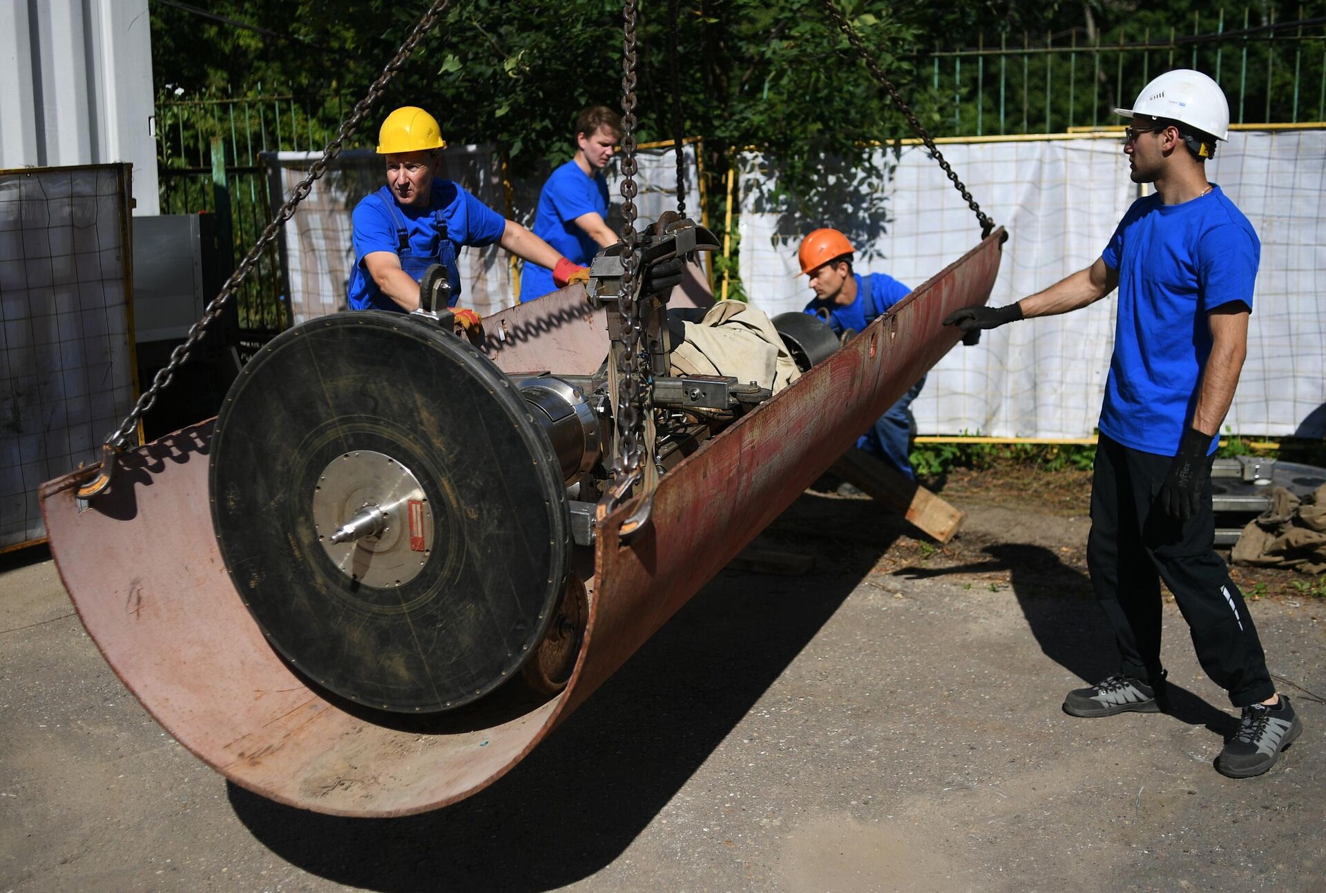 Подготовка системы теплоснабжения Москвы к отопительному сезону - РИА Новости, 1920, 07.11.2025