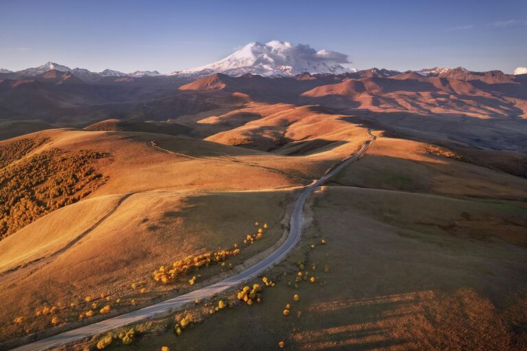 Фотография Дмитрия Купрацевича Осень в Приэльбрусье 