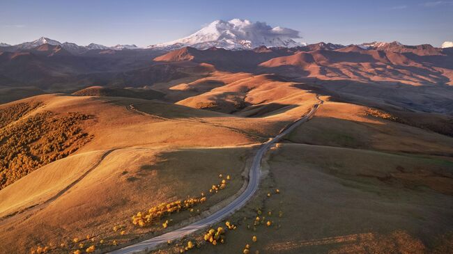 Фотография Дмитрия Купрацевича Осень в Приэльбрусье 