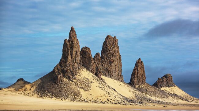 Фотография Владимира Мельника Дайки Земли Франца-Иосифа...