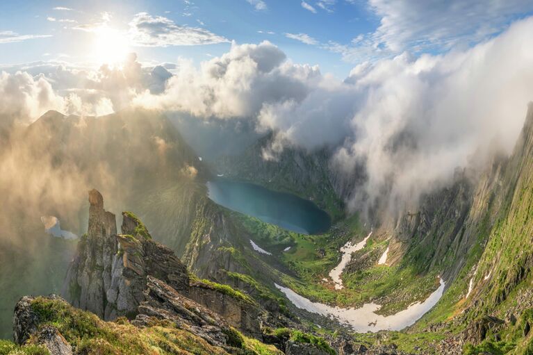 Фотография Ольги Мусиенко Озеро Медвежье. Дуссе-Алинь