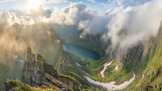 Фотография Ольги Мусиенко Озеро Медвежье. Дуссе-Алинь