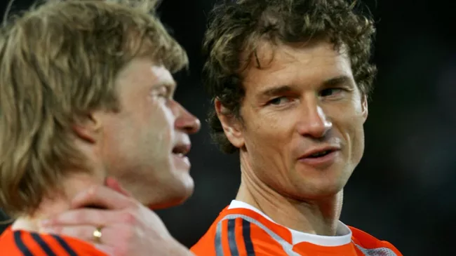 Оливер Кан и Йенс Леманн