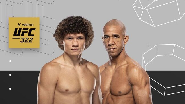 Афиша боя Романа Копылова на UFC 322 Афиша боя Романа Копылова на UFC 322