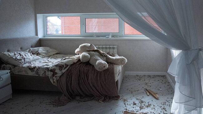 Сбитый украинский БПЛА повредил крышу частного дома в Железнодорожном округе Курска