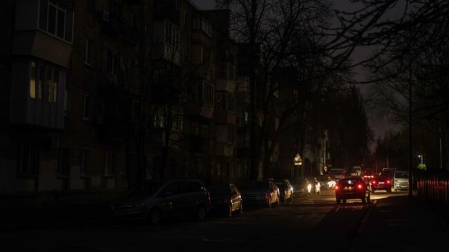 Отключение электроэнергии в Киеве. 8 ноября 2025