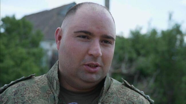 Полковник Курабек Кураев. Кадр видео Полковник Курабек Кураев. Кадр видео