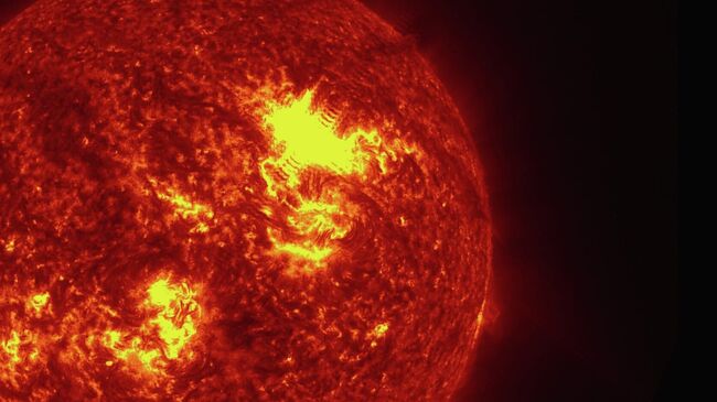 Вспышка на солнце