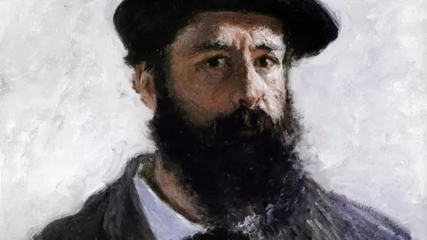 Клод Моне, автопортрет Клод Моне, автопортрет