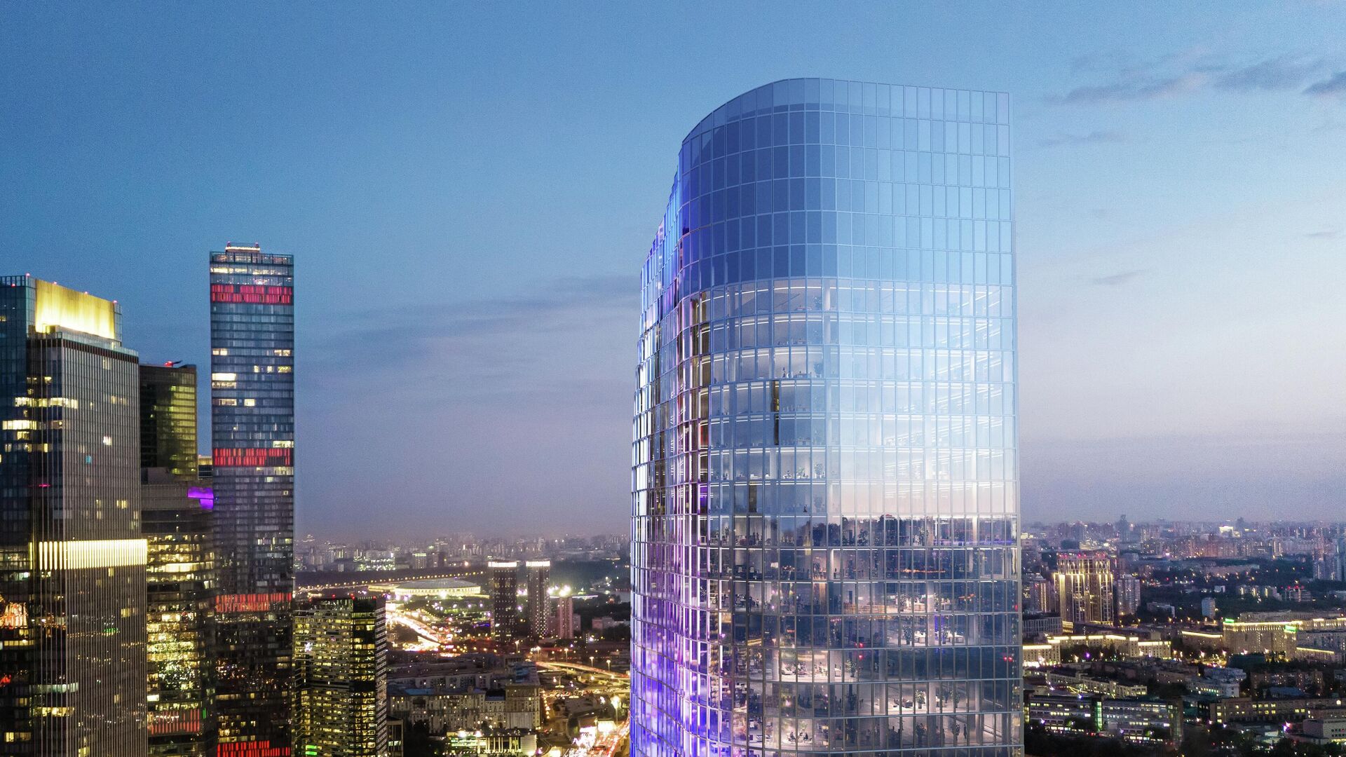 В "Москва-Сити" разрешили ещё одну офисную башню высотой почти 300 метров