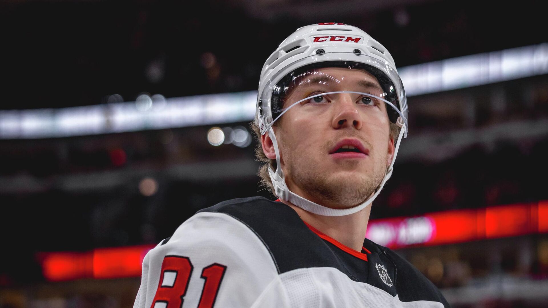 Российский нападающий Нью-Джерси Девилз Арсений Грицюк  - РИА Новости, 1920, 16.12.2025