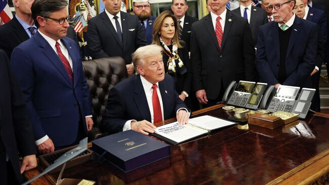 Президент США Дональд Трамп 