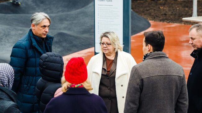 Глава городского округа Химки Елена Землякова