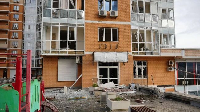 Последствия атаки БПЛА ВСУ в Новороссийске 14 нояборя 2025