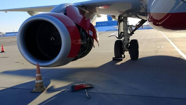 Аварийная посадка в аэропорту Хабаровска рейса Владивосток — Благовещенск