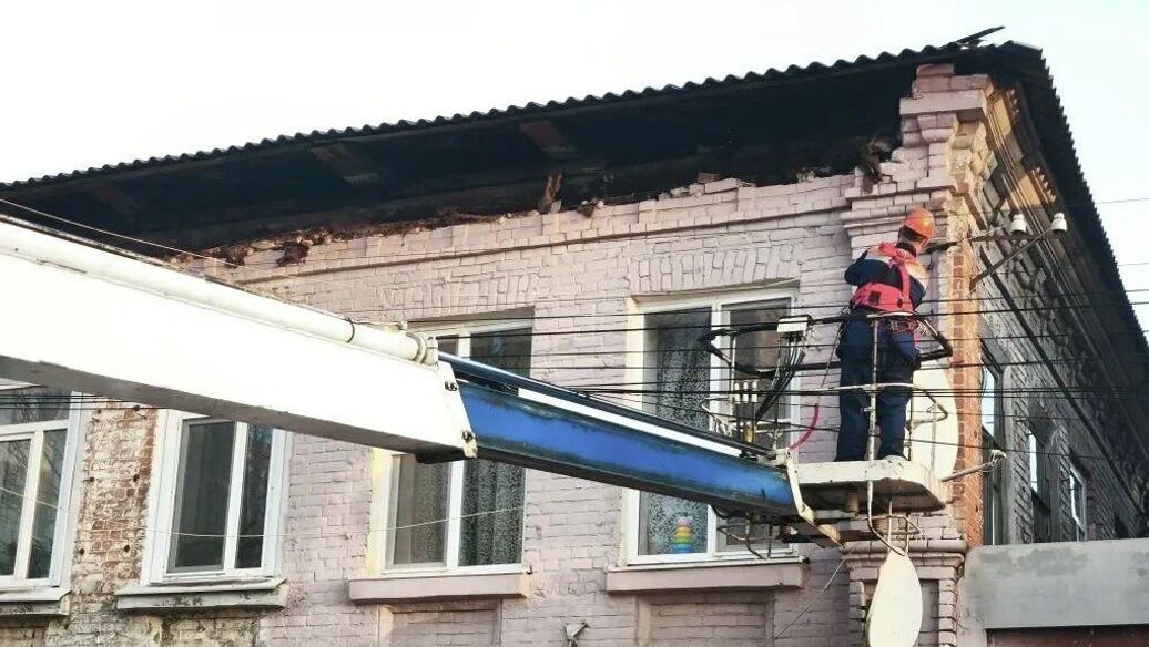 В Саратовской области обрушился пятиквартирный жилой дом