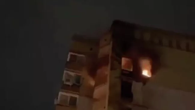 Атака ВСУ на жилой дом в Волгограде