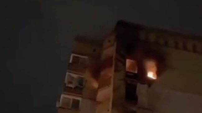 Атака ВСУ на жилой дом в Волгограде