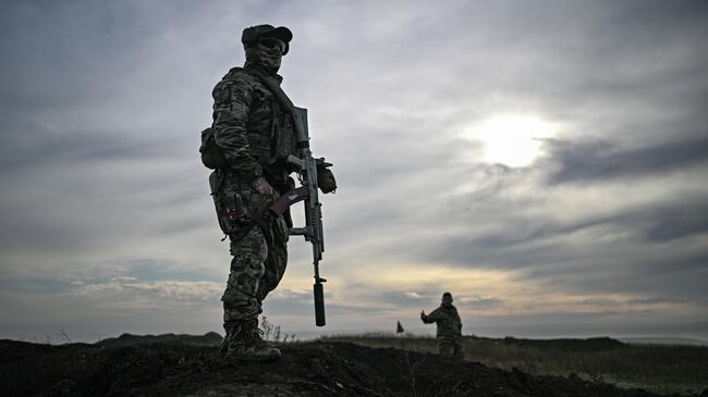 Российские военнослужащие в зоне СВО
