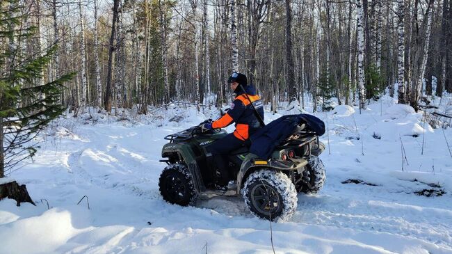 Спасатели Красноярского поисково-спасательного отряда выехали в Партизанский район на повторные поиски семьи Усольцевых