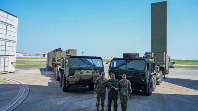 Американский наземный ракетный комплекс Typhon в Японии