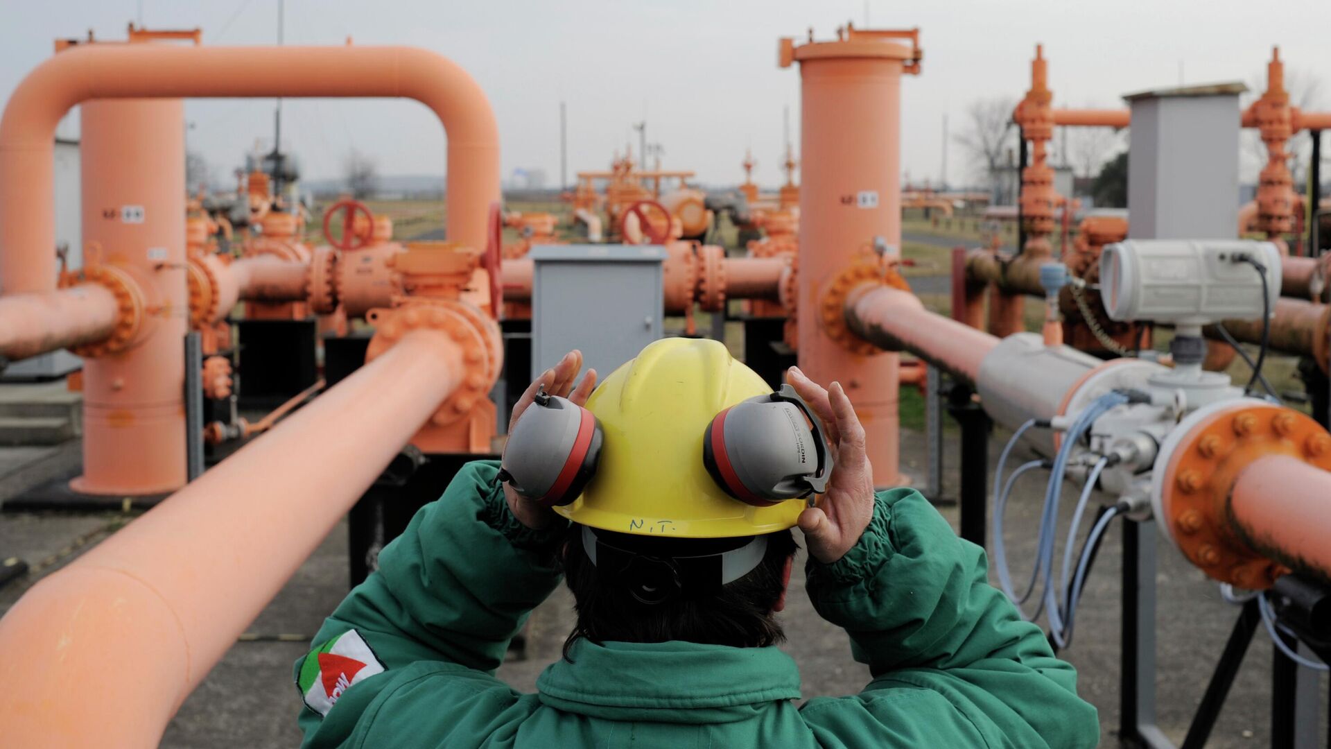 Сотрудник венгерской компании Mol Natural Gas Transporting Corp. - РИА Новости, 1920, 10.12.2025