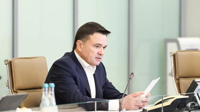 Губернатор Московской области Андрей Воробьев