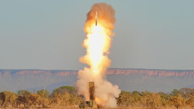 Запуск ракеты