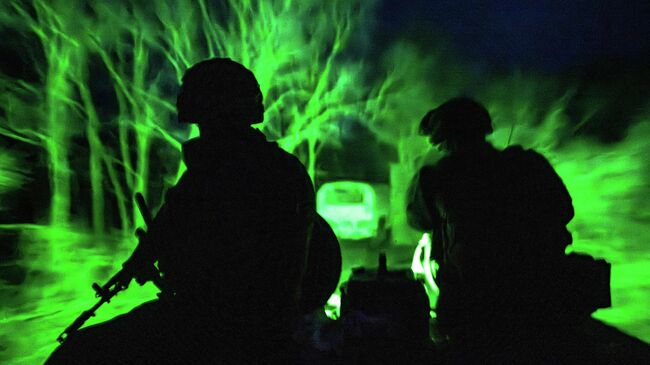 Российские военнослужащие в зоне СВО