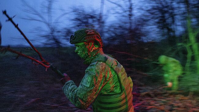 Российские военнослужащие в зоне СВО