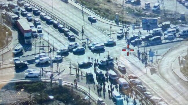 Обстановка на месте теракта на Западном берегу реки Иордан