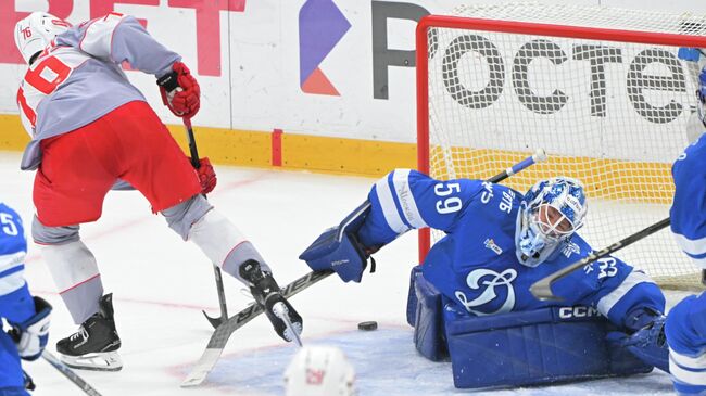 Хоккей. КХЛ. Динамо (Москва) – Спартак (Москва)