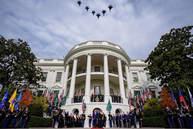 Наследный принц Саудовской Аравии Мухаммед бен Салман прибыл в Белый дом