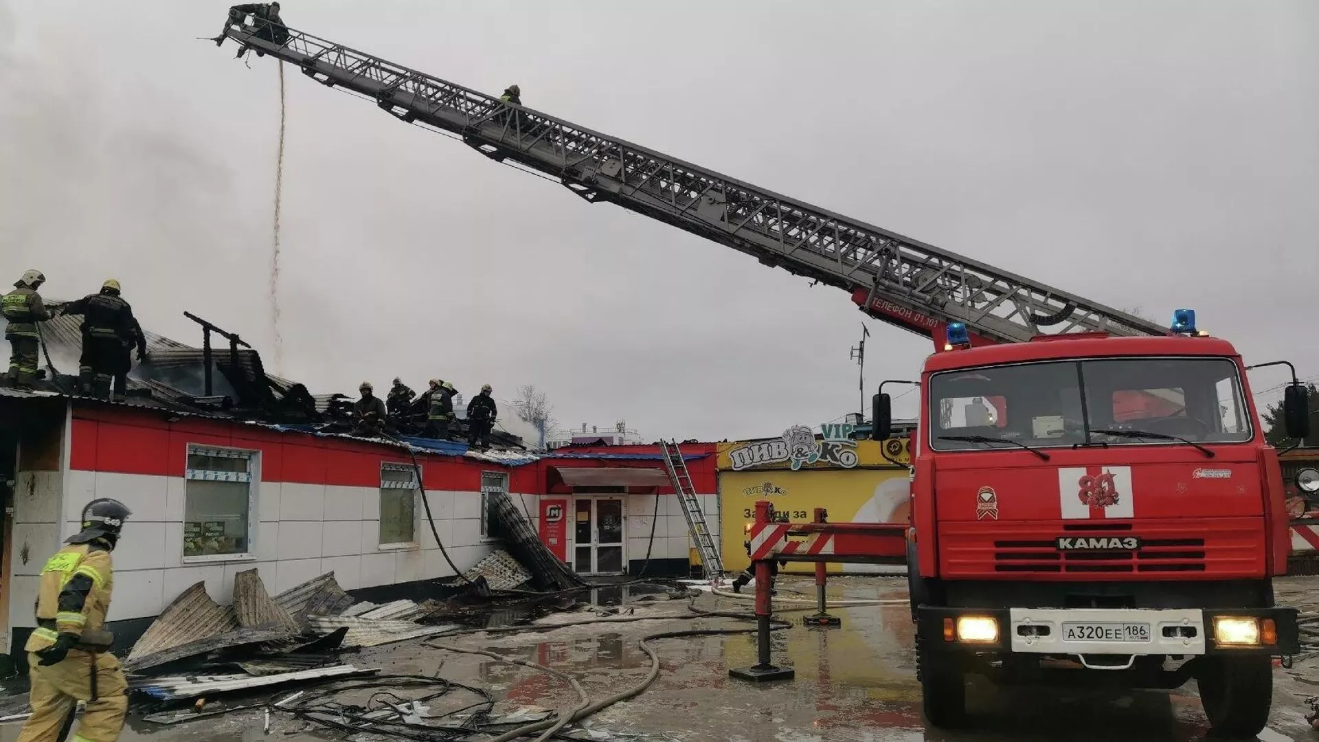 В Сургуте взорвался  газовый баллон