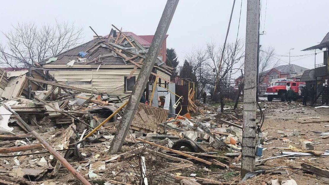 Последствия взрыва газа в Алексеевке Белгородской области - РИА Новости, 1920, 19.11.2025