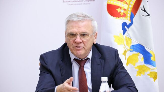 Спикер Законодательного собрания Нижегородской области Евгений Люлин