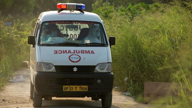 Автомобиль скорой помощи в Индии