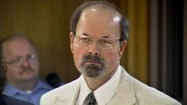 Деннис Рейдер во время заседания суда